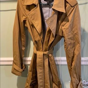 J crew trench coat